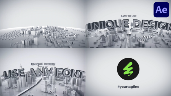 Photo of Zoom Out City Logo for After Effects – Videohive 58337168