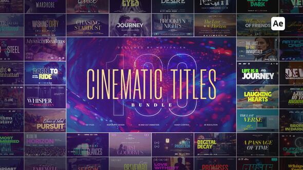 Photo of 100 Cinematic Titles Bundle – Videohive 58905114