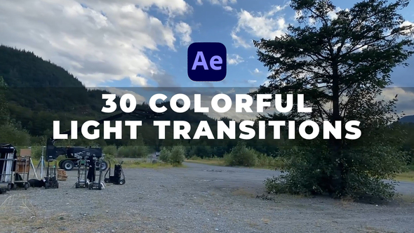 Photo of 30 Colorful Light Transitions – Videohive 59018683