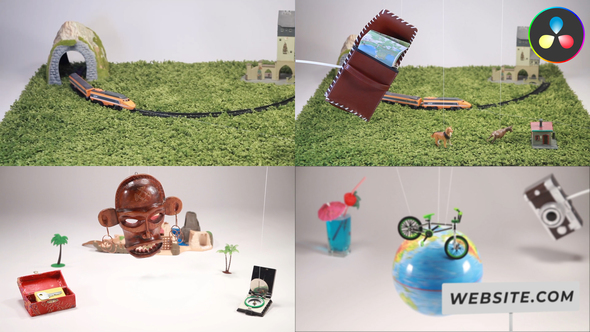 Photo of 3D Adventures Trip Scene for DaVinci Resolve – Videohive 58671409