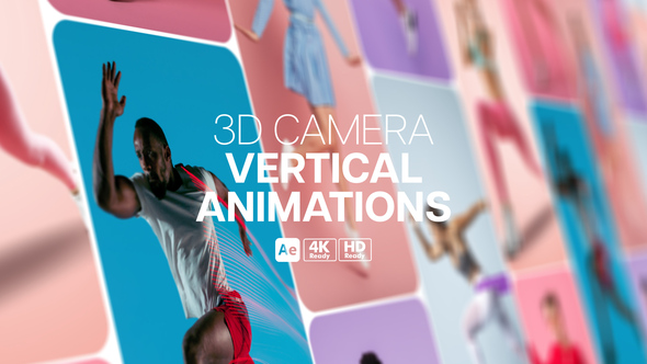 Photo of 3D Camera Vertical Animations – Videohive 59078825