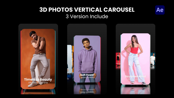 Photo of 3D Photo Vertical Carousel – Videohive 59081744