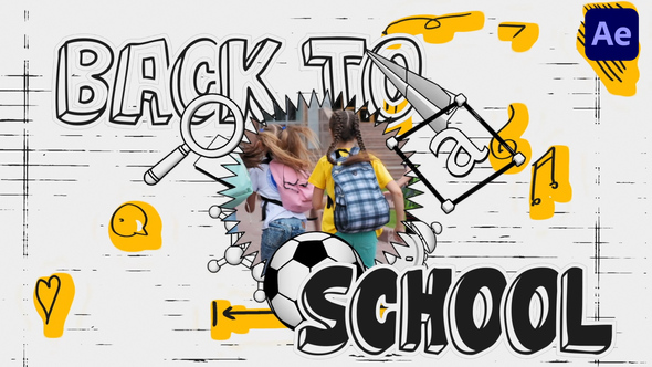 Photo of 3D Sketch School Time Intro – Videohive 59005747