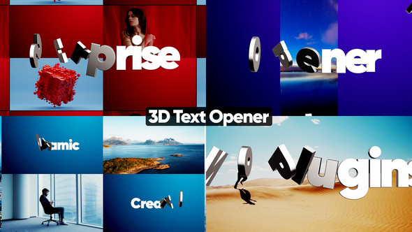 Photo of 3D Text Promo Opener – Videohive 59107789
