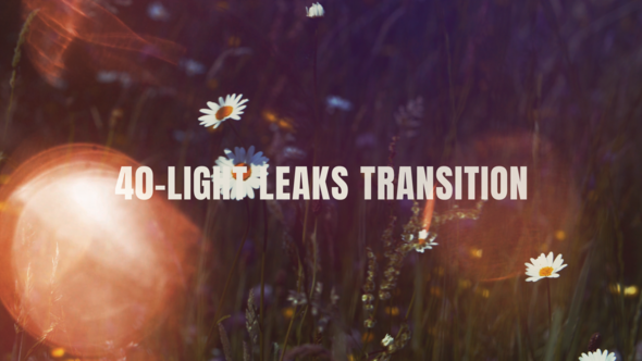 Photo of 40+ Light Leak Transitions Pack  for DaVinci Resolve – Videohive 59079443