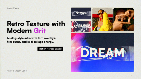 Photo of Analog Dream Logo – Videohive 58693737