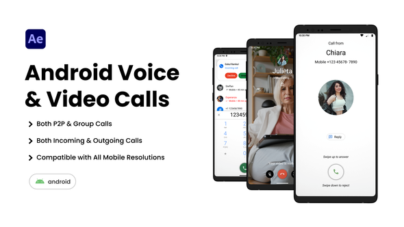 Photo of Android Phone Call Creator – Videohive 36144525