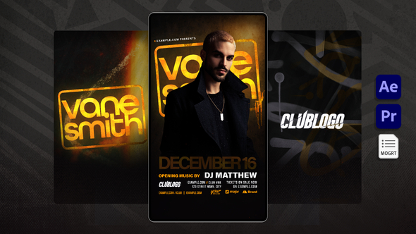 Photo of Animated Nightclub Flyer Template – Videohive 58790045