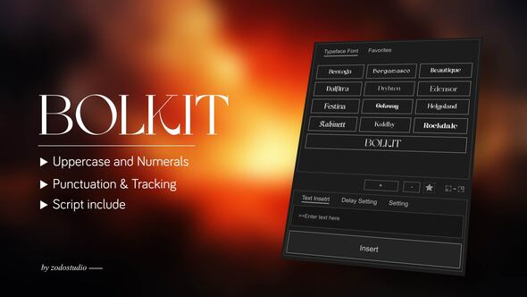 Photo of Animated Typeface – Bolkit Rayek – Videohive 58960332