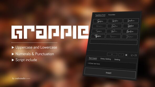 Photo of Animated Typeface – Grapple BRK – Videohive 58739197