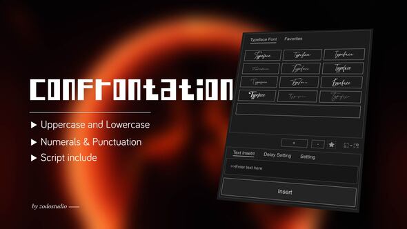 Photo of Animated Typeface – Indo Malay Confrontation – Videohive 58796976