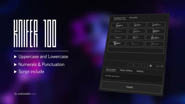 Photo of Animated Typeface – Knifer 100 – Videohive 58811716