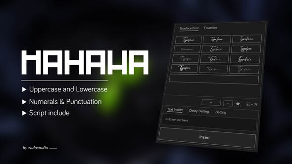 Photo of Animated Typeface – Mahawa – Videohive 58903244