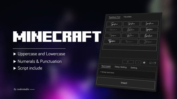 Photo of Animated Typeface – Minecraft Fifty Solid – Videohive 58995455