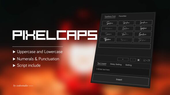 Photo of Animated Typeface – PixelCaps – Videohive 59041678