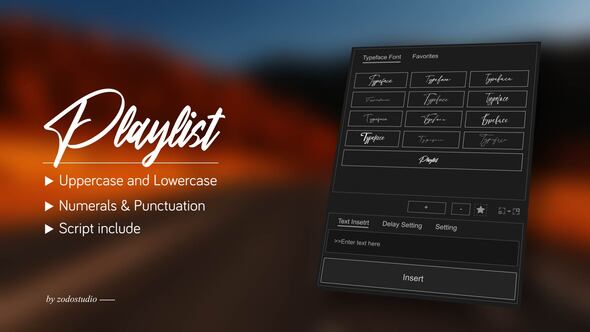 Photo of Animated Typeface – Playlist – Videohive 58960352