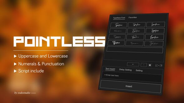 Photo of Animated Typeface – Pointless – Videohive 59057090