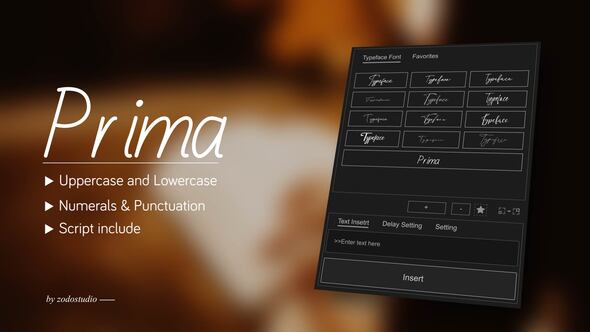 Photo of Animated Typeface – Prima v2 – Videohive 59029119