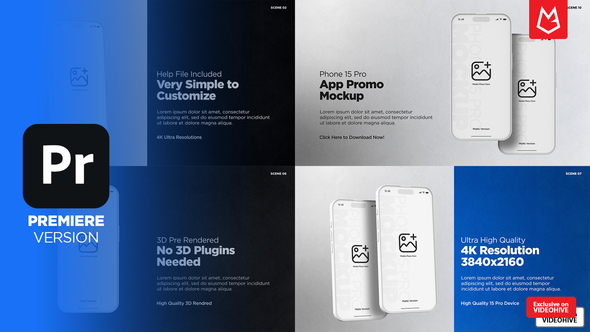 Photo of App Promo Matte White Device | Premiere Version – Videohive 59114350