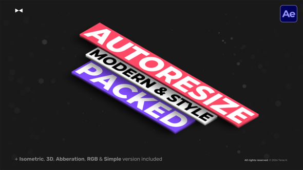 Photo of Autoresize Box Titles  AE – Videohive 59047501