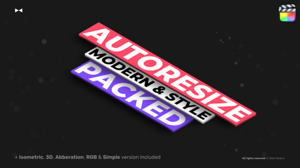 Photo of Autoresize Box Titles  FCPX – Videohive 59047530