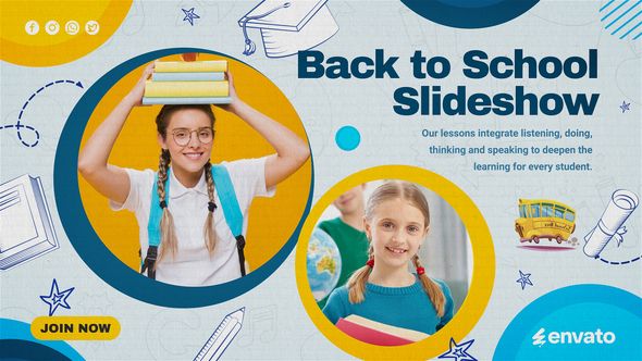 Photo of Back to School Education Slideshow – Videohive 59029965