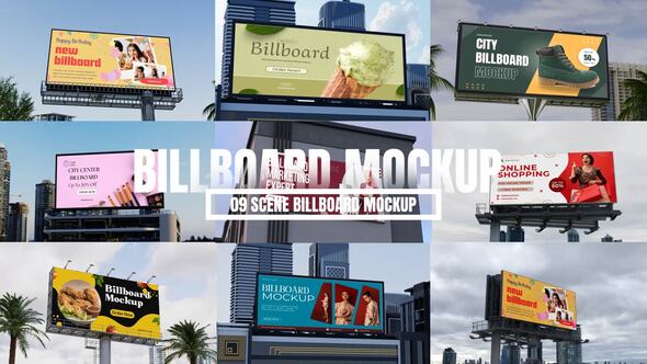 Photo of Billboard Mockup MOGRT – Videohive 58854762