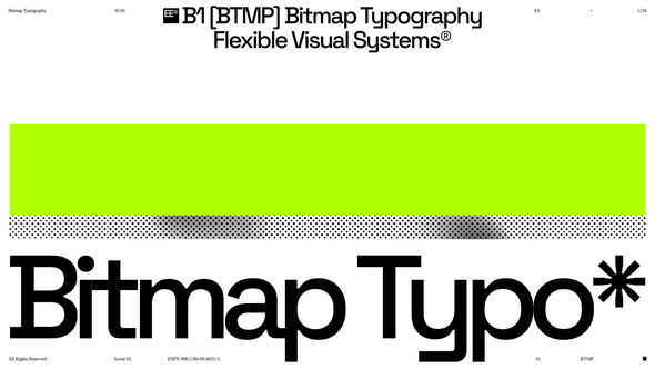 Photo of Bitmap Typography | DR – Videohive 58659373