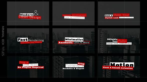Photo of Box Titles / Ae – Videohive 58738983