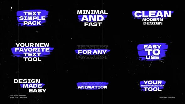 Photo of Brush Titles  MOGRT (PP) – Videohive 58856447