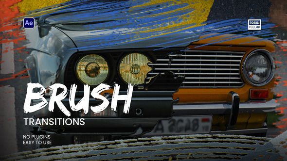 Photo of Brush Transitions – Videohive 58814674