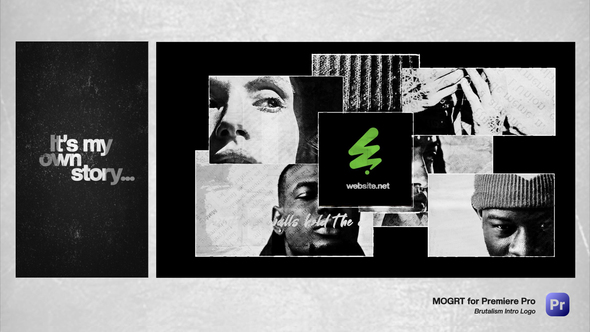 Photo of Brutalism Vertical Intro Logo – MOGRT for Premiere Pro – Videohive 59020320