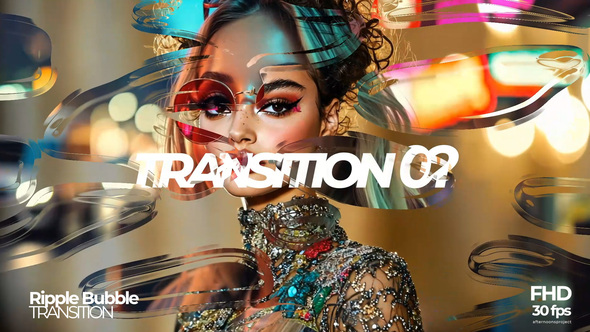 Photo of Bubble Ripple Transition – Videohive 58891273