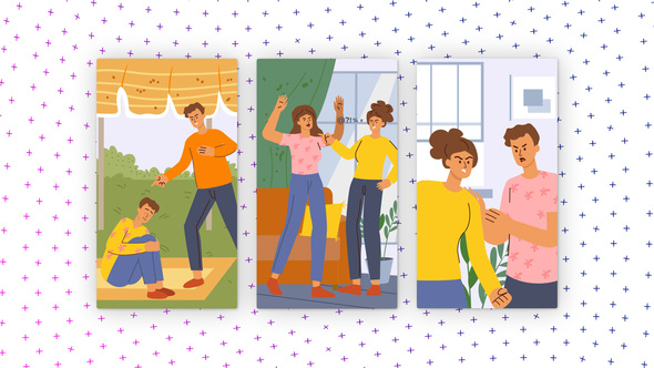 Photo of Bullying – Vertical Media Content – Videohive 58917606