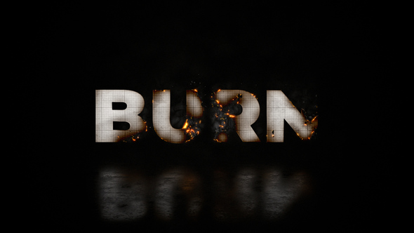 Photo of Burned Paper Titles – Videohive 59016776