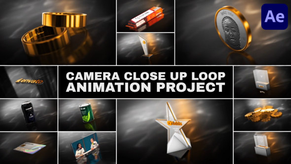 Photo of Camera Close Up Loop Animation Project for After Effects – Videohive 58869822