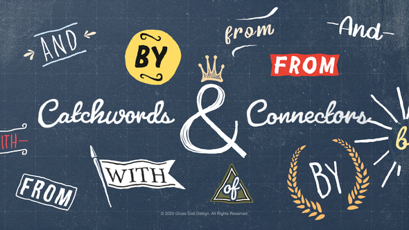 Photo of Catchwords & Connector – Videohive 59037192