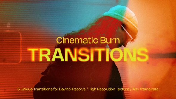 Photo of Cinematic Burn Transitions | DR – Videohive 59065045