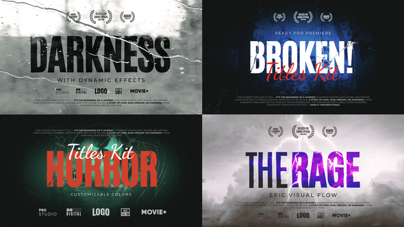 Photo of Titles – Cinematic Title – Videohive 59097441