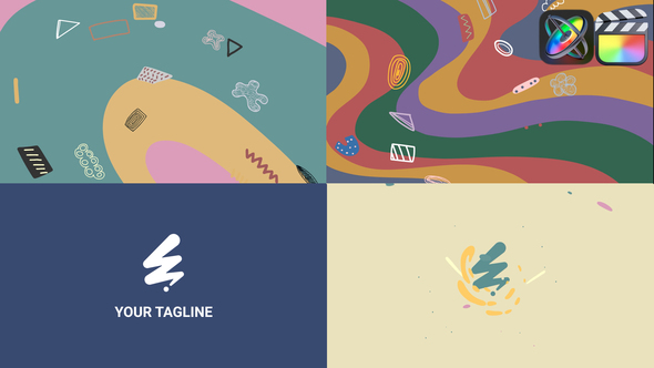 Photo of Colorful Wave Logo Reveals And Transitions for FCPX – Videohive 58806495