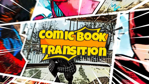 Photo of Comic Book Transitions – Videohive 58741581