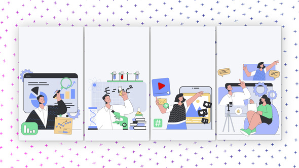 Photo of Communication – Vertical Media Content – Videohive 58871903