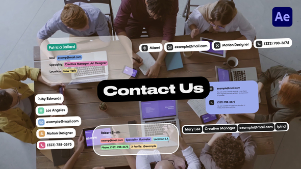 Photo of Contact Information – Videohive 58850011