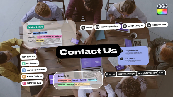 Photo of Contact Information – Videohive 58850014