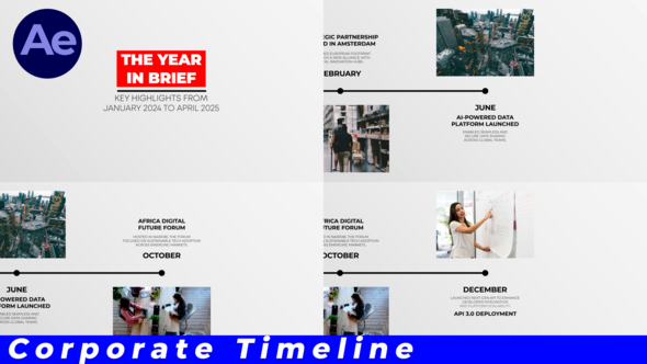 Photo of Corporate Timeline V01 – Videohive 59140982