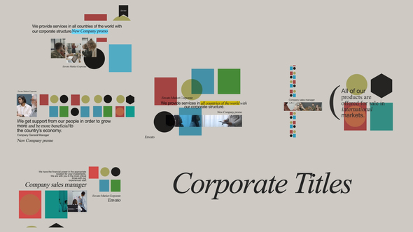 Photo of Corporate Titles Scenes – Videohive 58880877