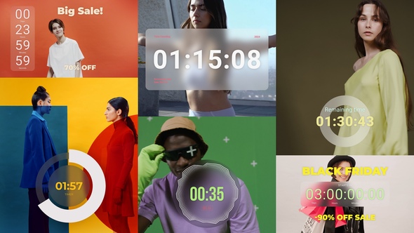 Photo of Countdown Timers – Videohive 54221243