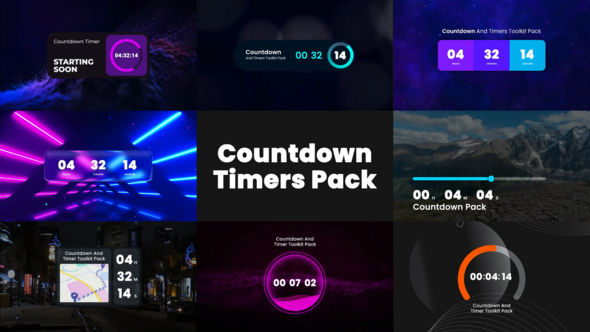 Photo of Countdown Timers – Videohive 59018040