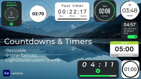 Photo of Countdowns & Timers – Videohive 55189161