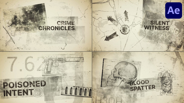 Photo of Crime Chronicles for After Effects – Videohive 58639186